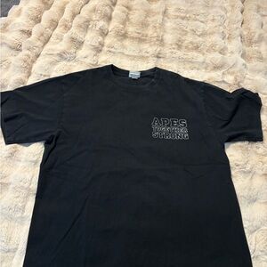 A Bathing Ape “Apes Together Strong” Tee – Black – XXL